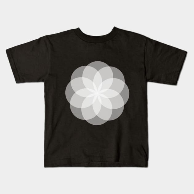 Sheer delicate flower Kids T-Shirt by hedehede